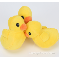 jouets en peluche de créateur en peluche en peluche jaune